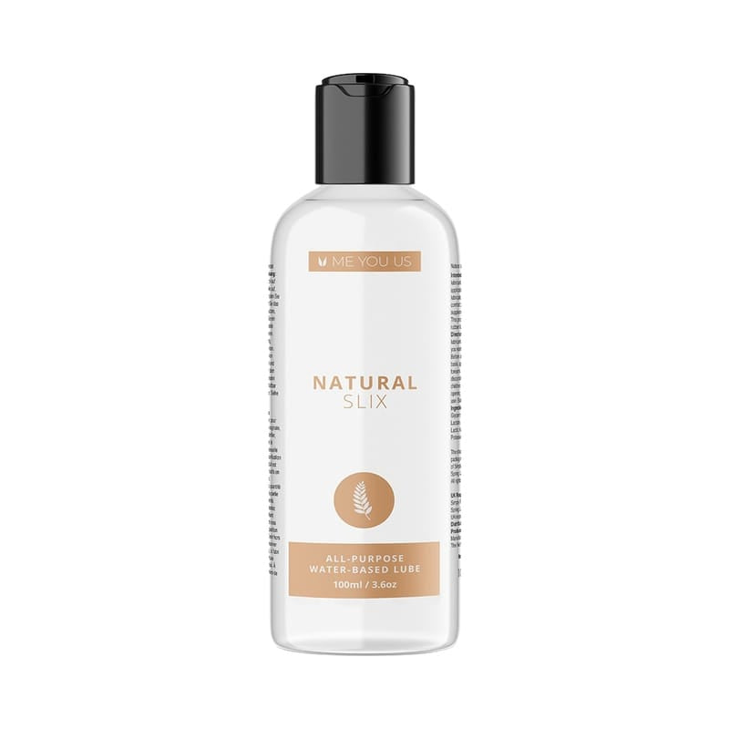 Lube - Natural Free Organic Pure Me You Us Natural Slix Lubricant 3.3oz