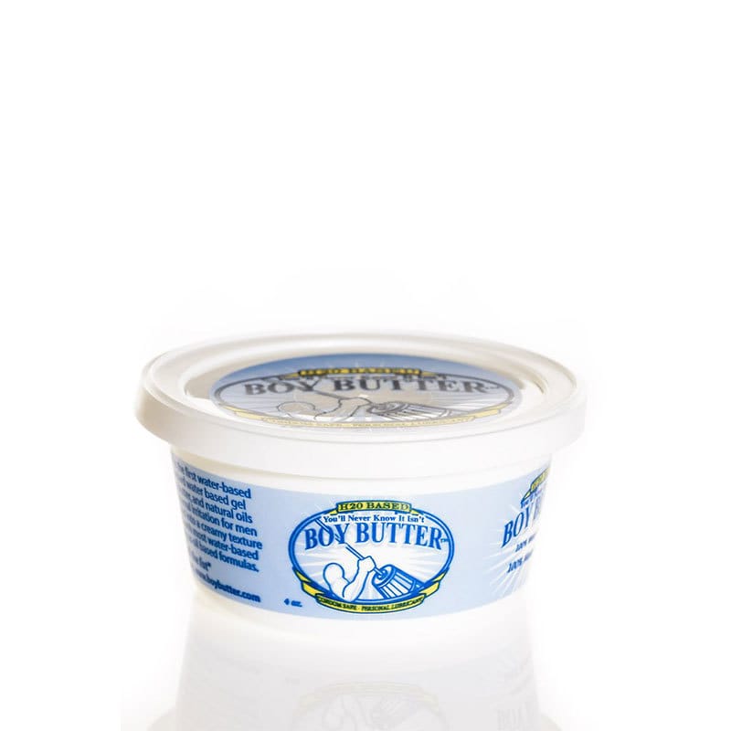 Lube - Water Based Boy Butter H2O 4oz Tub