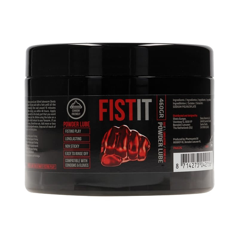 Lube - Water Based Fist It Powder Lube 16.2 oz.