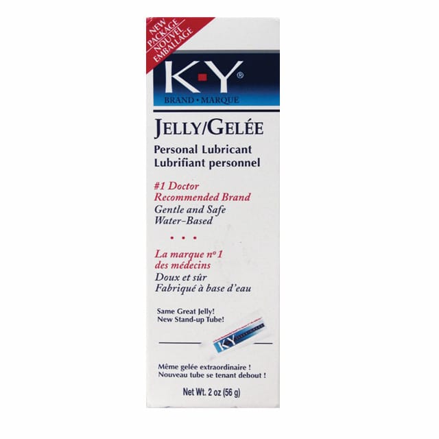 Lube - Water Based K-Y Jelly 2oz. Tube