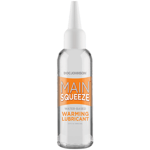 Lubricants MAIN SQUEEZE WARMING WATER BASED LUBRICANT 3.4 OZ