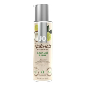 Massage - Oils Lotions Creams & Glides JO Naturals Coconut&Lime-Massage Oil 4oz