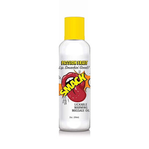 Massage - Oils Lotions Creams & Glides Smack Lickable Massage Oil PassFruit 2oz