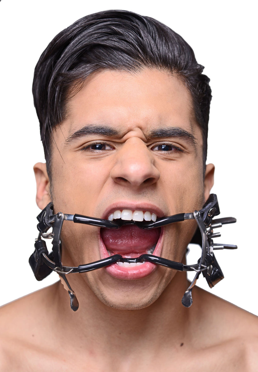 Master Series Ratchet Style Jennings Mouth Gag with Strap