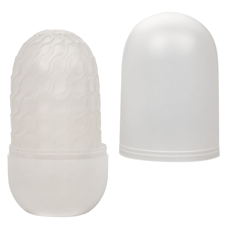 Masturbation Sleeves Boundless Reversible Nubby Stroker - Clear