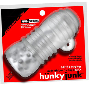 Masturbation Sleeves Jackt Stroker - Clear Ice