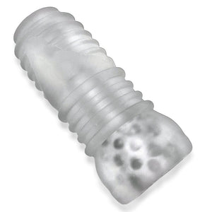 Masturbation Sleeves Jackt Stroker - Clear Ice