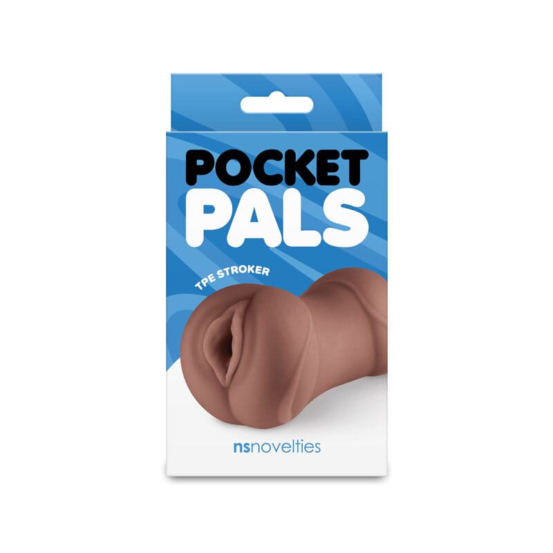 Masturbation Sleeves Pocket Pals - Vagina Stroker - Brown