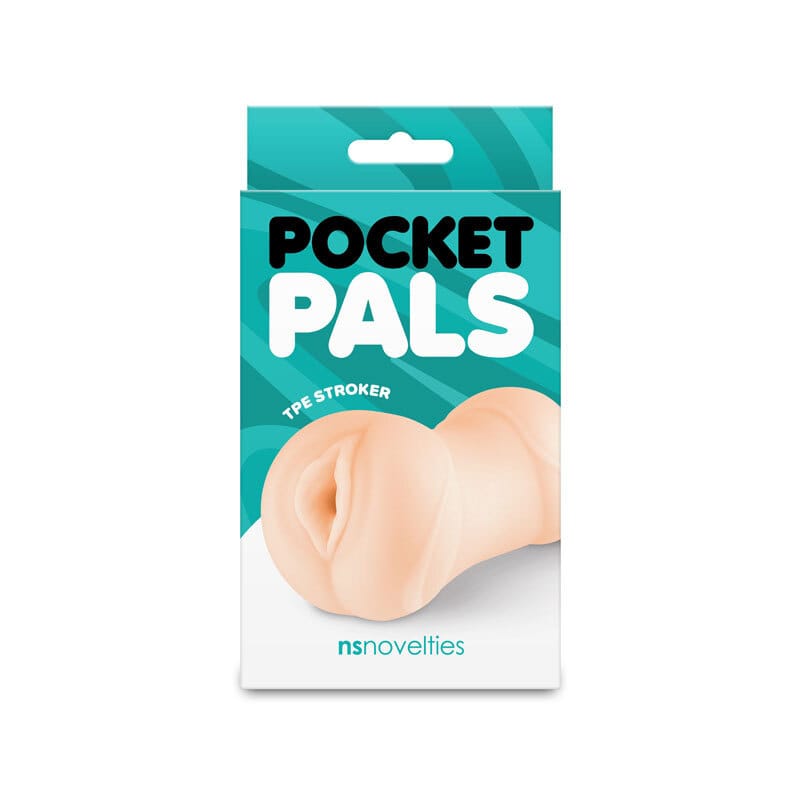 Masturbation Sleeves Pocket Pals - Vagina Stroker - White