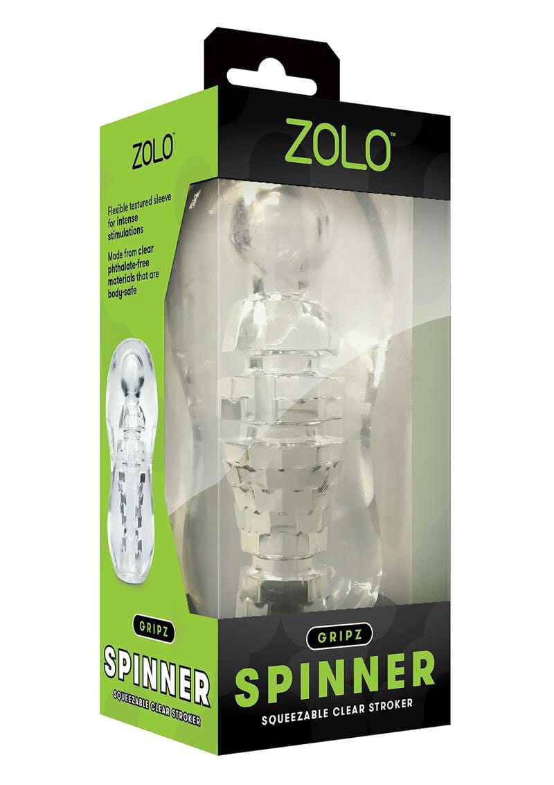 Masturbation Sleeves Zolo Gripz Spinner