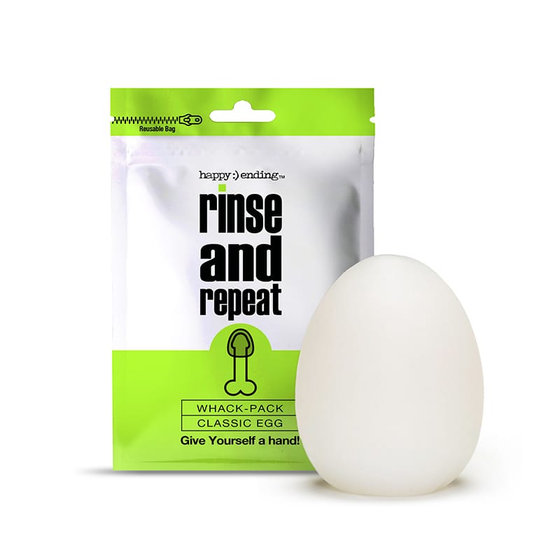 Masturbators - Pocket Pals & Strokers Happy Ending Rinse/Repeat Whack Pack Egg