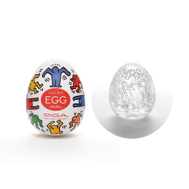 Masturbators - Pocket Pals & Strokers Tenga Keith Haring Egg Dance