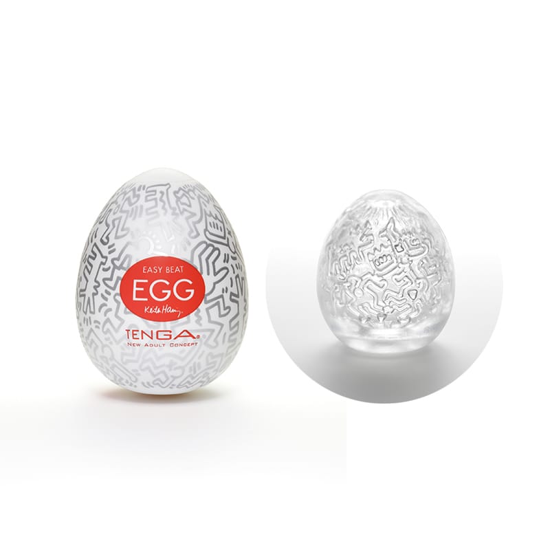 Masturbators - Pocket Pals & Strokers Tenga Keith Haring Egg Party