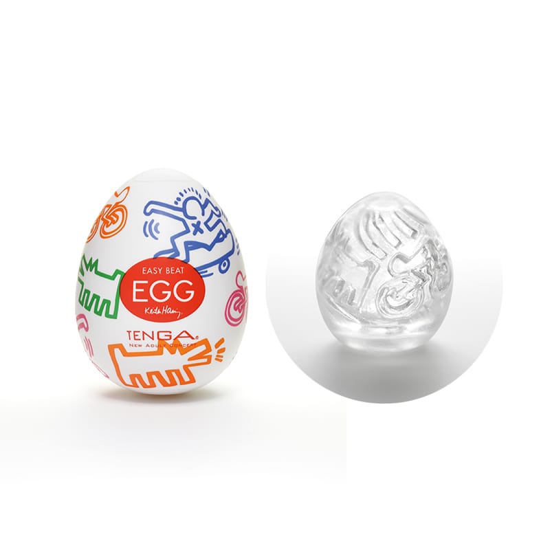 Masturbators - Pocket Pals & Strokers Tenga Keith Haring Egg Street
