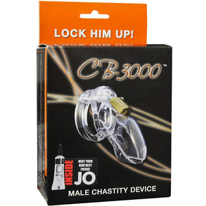 Men - Chastity and Cages CB-3000 Clear Male Chastity