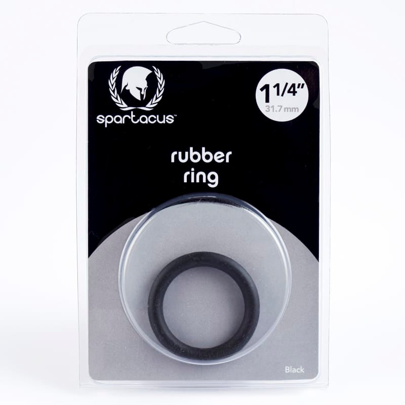 Men - Cock Rings Black Cock Ring 1.25in.