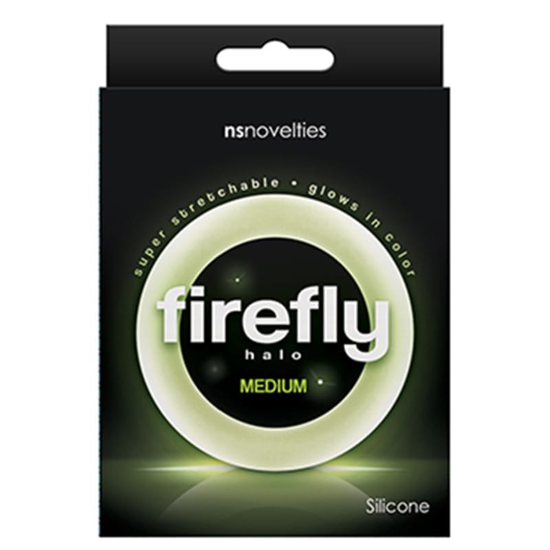 Men - Cock Rings Firefly Halo Cock Ring Medium Clear