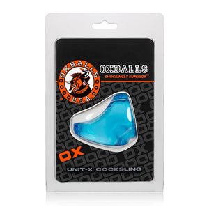 Men - Cock Rings OxBalls Unit-X, Cocksling, Ice Blue