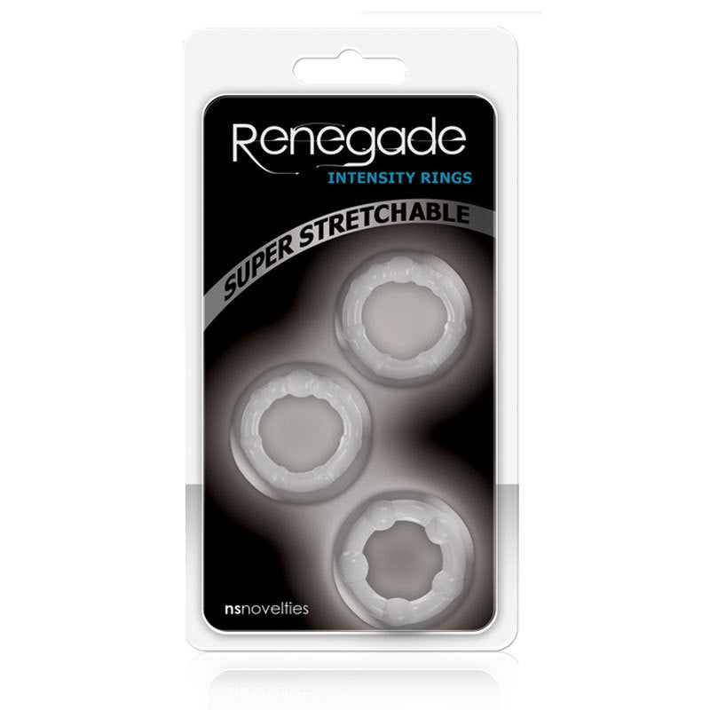 Men - Cock Rings Renegade Intensity Rings 3pk