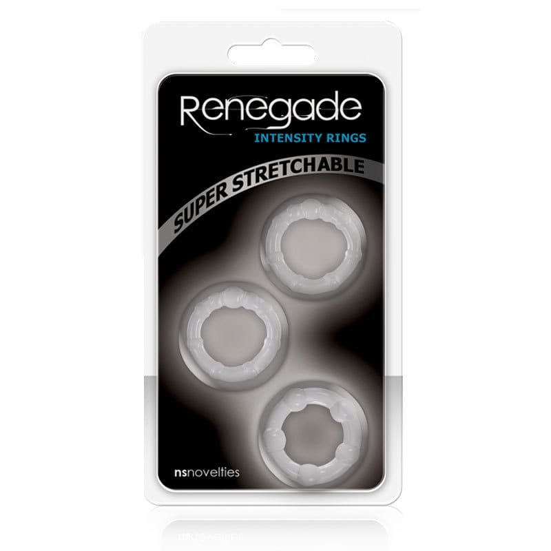 Men - Cock Rings Renegade Intensity Rings 3pk