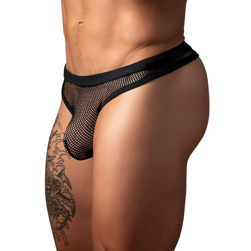 Men - Underwear MP Fishnet 2.0 Bong Thong Black L/XL