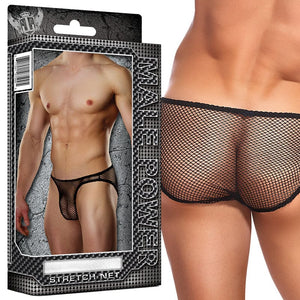 Men - Underwear MP Stretch Net Wonder Bikini  Black Sml