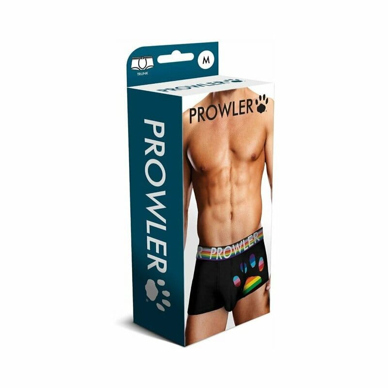 Men - Underwear Prowler Oversized Paw Trunk Black M