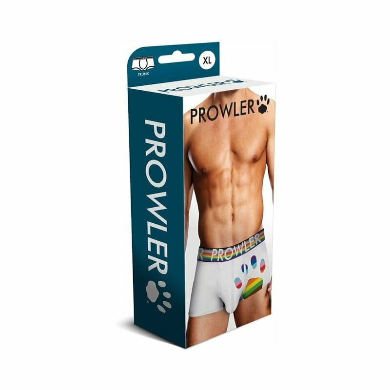 Men - Underwear Prowler Oversized Paw Trunk White XL