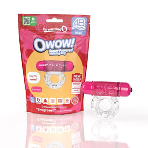 Men - Vibrating Cock Rings Screaming O 4B OWow Strawberry