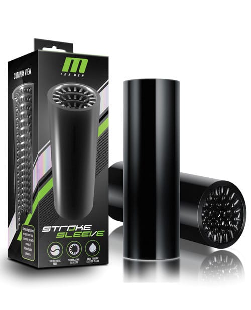 Miscellaneous Masturbators Blush M for Men Stroke Sleeve - Black