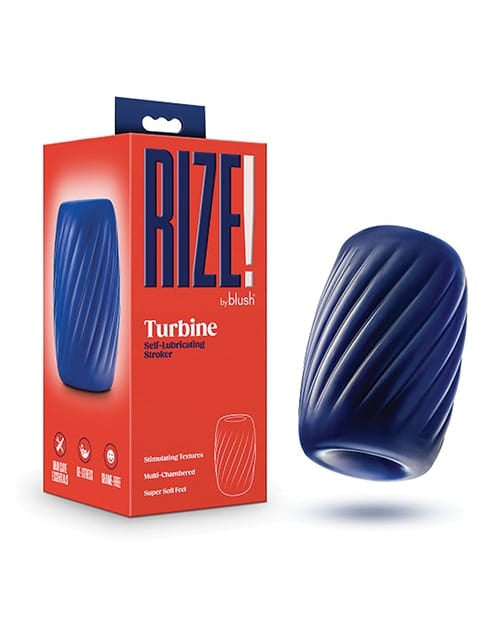 Miscellaneous Masturbators Blush Rize Self Lubricating Stroker - Turbine