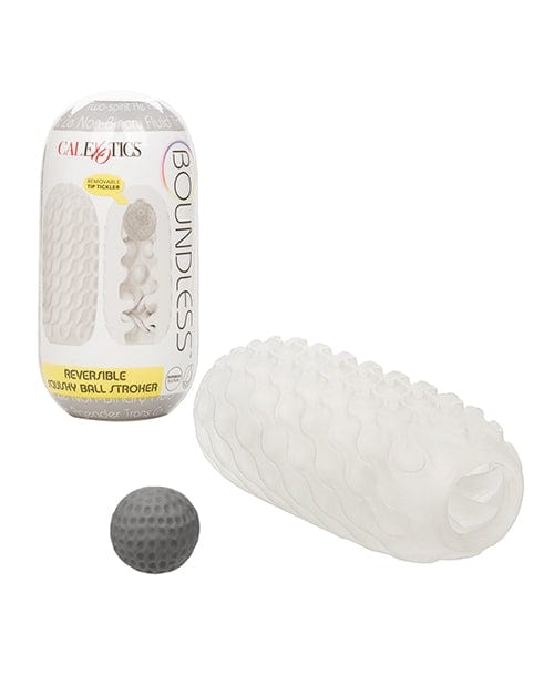 Miscellaneous Masturbators Boundless Reversible Dual-Texture Ball Stroker - Smoke