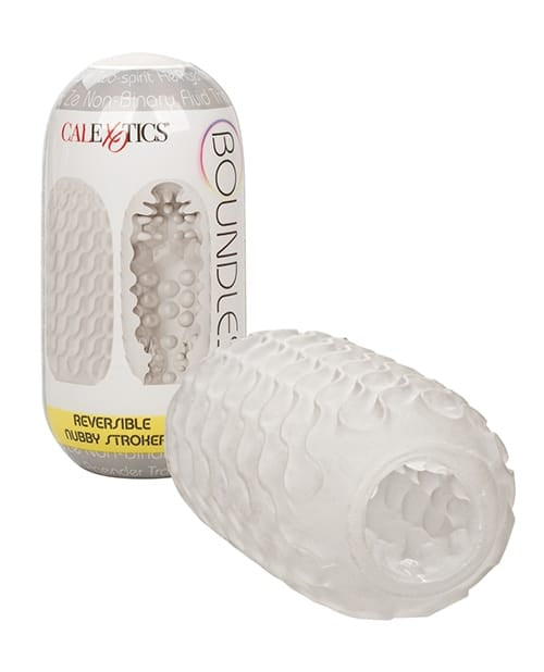 Miscellaneous Masturbators Boundless Reversible Nubby Stroker - White