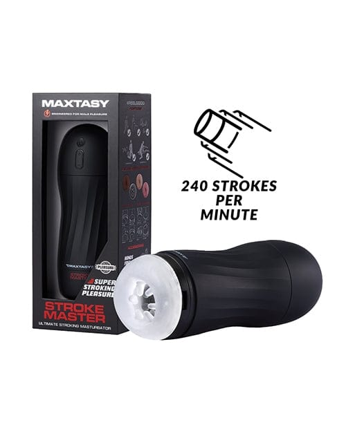 Miscellaneous Masturbators Maxtasy Stroke Master Standard - Clear Non Realistic
