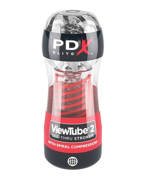 Miscellaneous Masturbators PDX Elite ViewTube 2 Clear Spiral-Compression Stroker