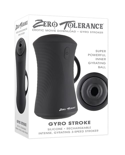 Miscellaneous Masturbators Zero Tolerance Gyro Stroke - Black