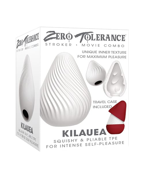 Miscellaneous Masturbators Zero Tolerance Kilauea Stroker - White