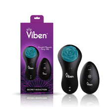 Miscellaneous Viben Secret Seduction Remote Panty Vibrator - Black/Ocean
