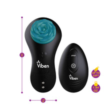 Miscellaneous Viben Secret Seduction Remote Panty Vibrator - Black/Ocean