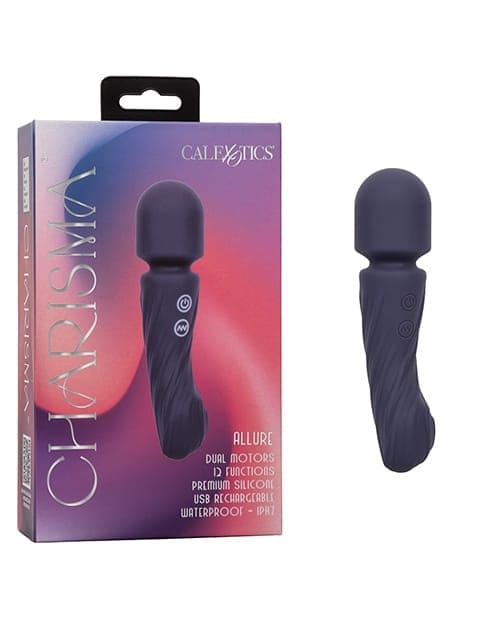 Mitts And Tools Charisma Allure Dual-Motor Rechargeable Massager – Blue