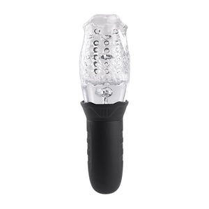 Mouth Masturbators Cyclone - Clear/black