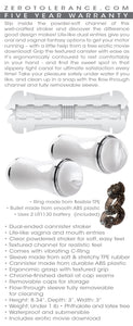 Mouth Masturbators Double Dip - Clear