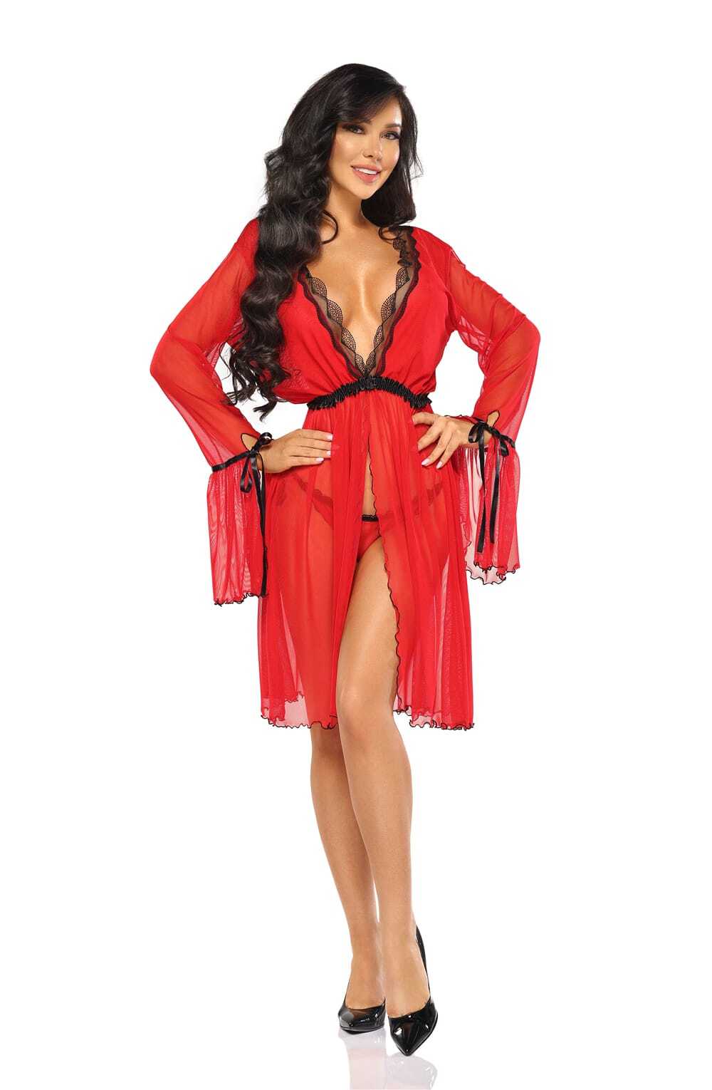 Nightwear Beauty Night BN6652 Valentina Peignoir