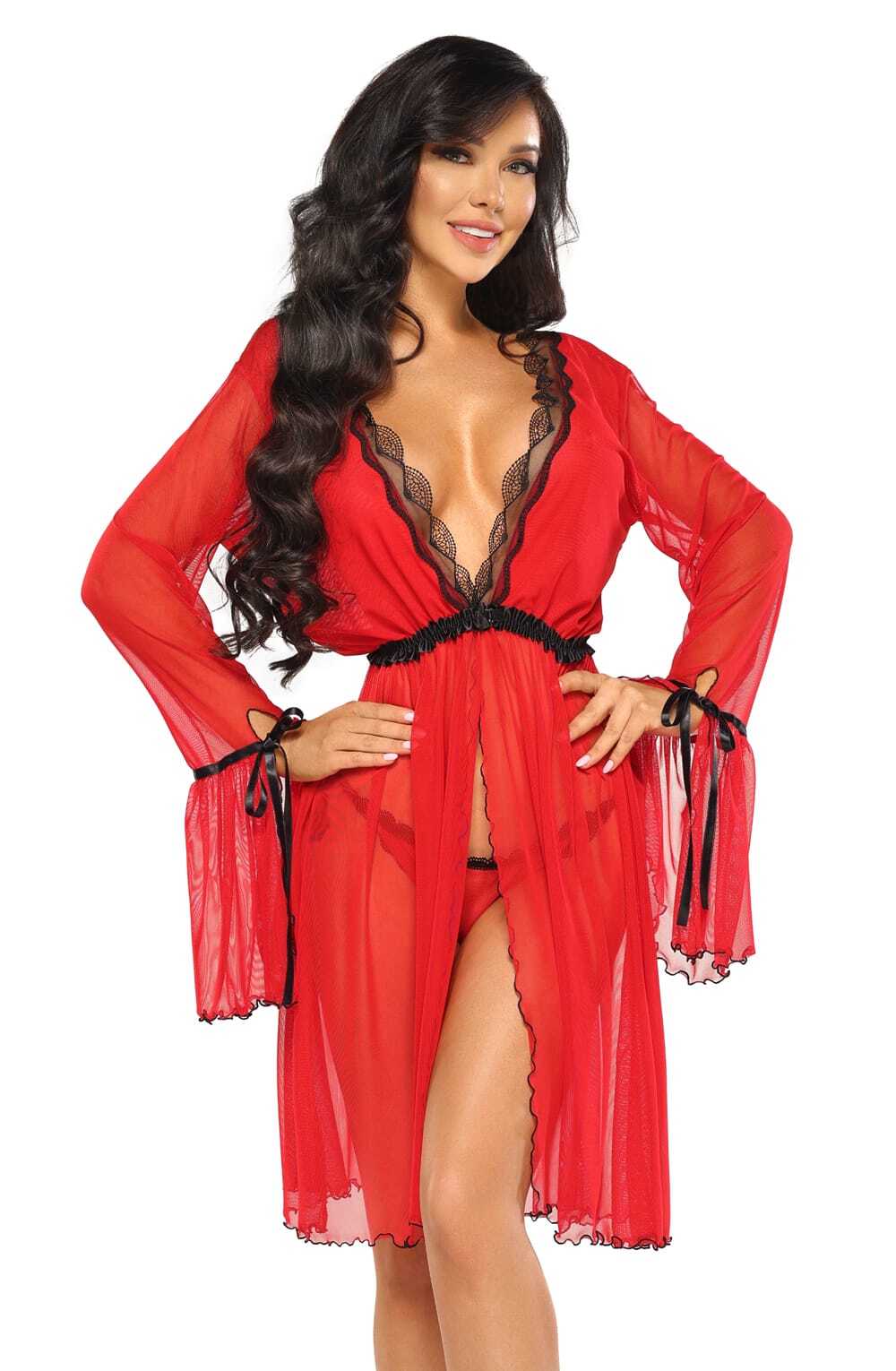 Nightwear Beauty Night BN6652 Valentina Peignoir