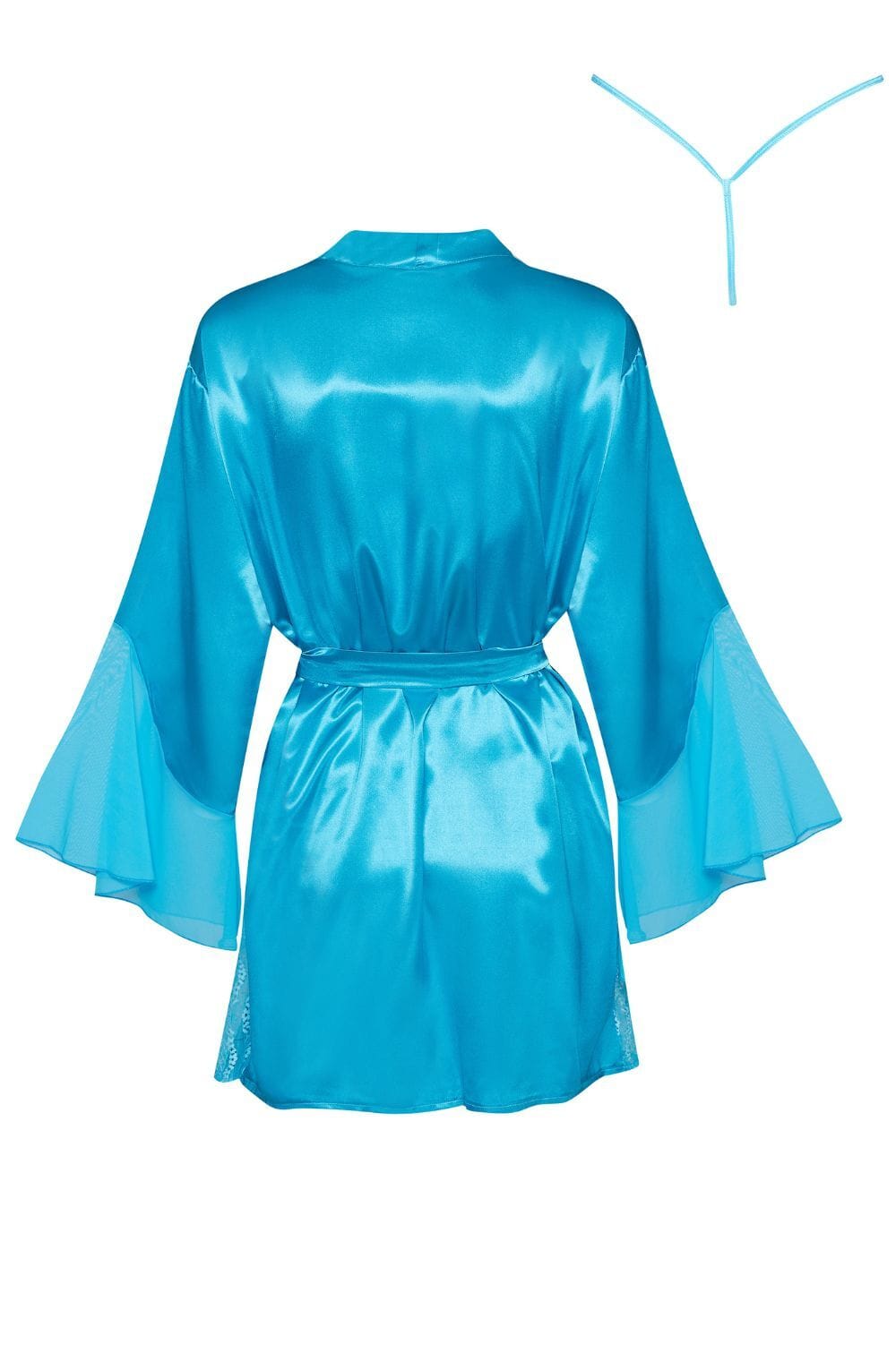 Nightwear TURQUOISE / ONE SIZE (S-L) Beauty Night BN6659 Marlene Peignoir Turquoise