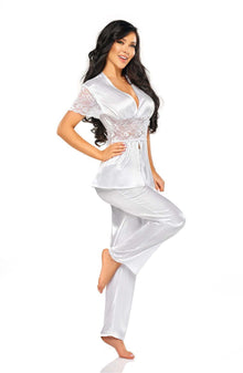 Nightwear Beauty Night BN6661 Missy Set White
