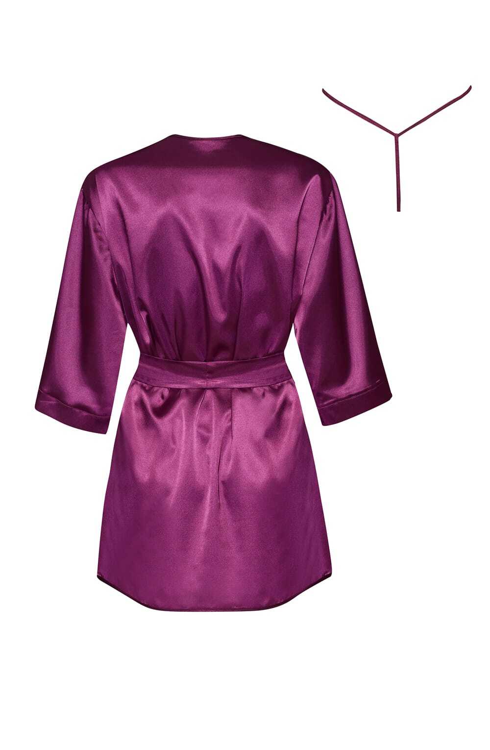 Nightwear BURGUNDY / ONE SIZE (S-L) Beauty Night BN6673 Peignoir Burgundy