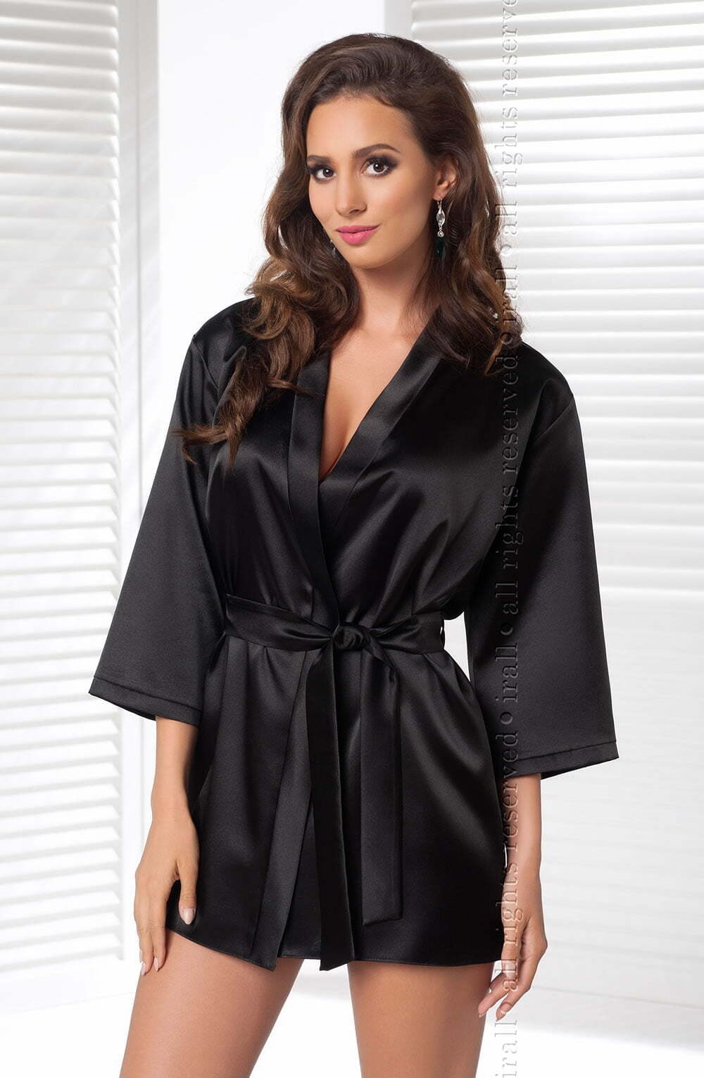 Nightwear Irall Aria Dressing Gown Black