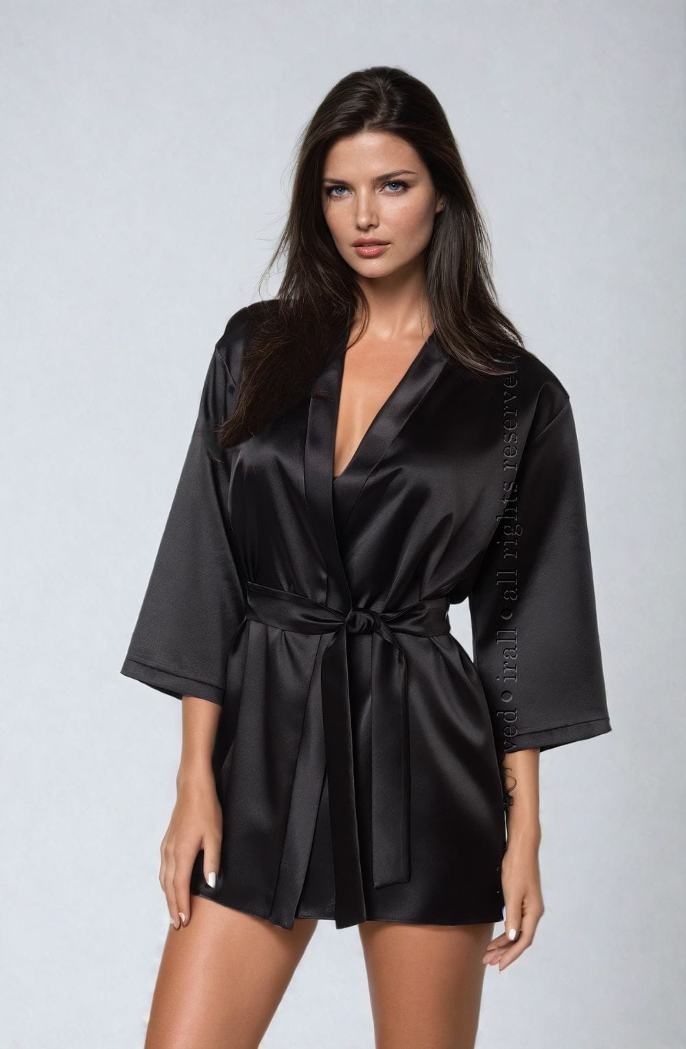 Nightwear Irall Aria Dressing Gown Black