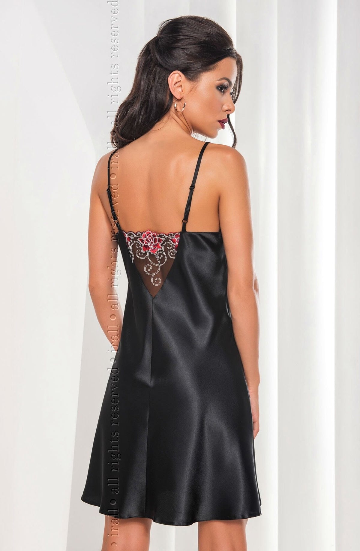 Nightwear Irall Dakota Nightdress Black